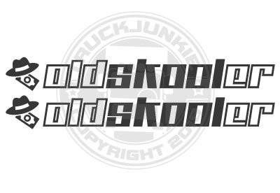 OLDSKOOLER - ADESIVO