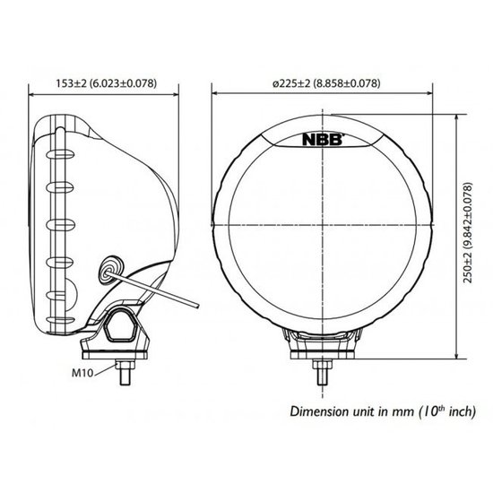 NBB 255 - LEDSON Xtreme FOCUS D2Y - FARETTO