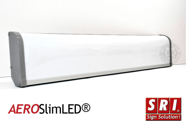 Scatola luminosa a LED 105x20x8 cm Aeroslim