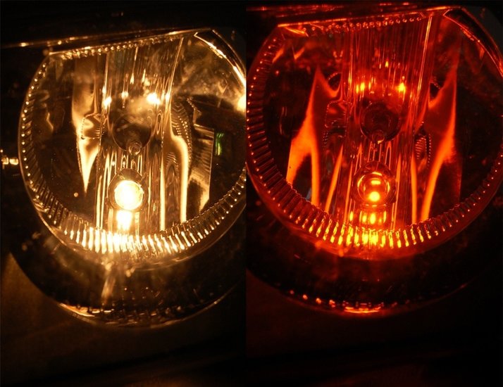 LED GIALLO/ARANCIONE 5xSMD W5W 