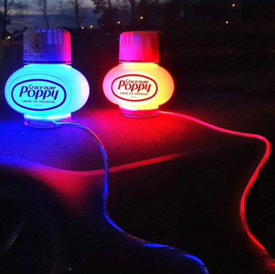 LEDSON - &quot;RUNNING&quot; POPPY LED - BLU - USB