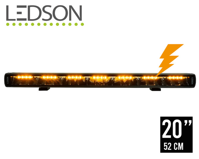 LEDSON PHOENIX+ LED BAR MET FLITSER 