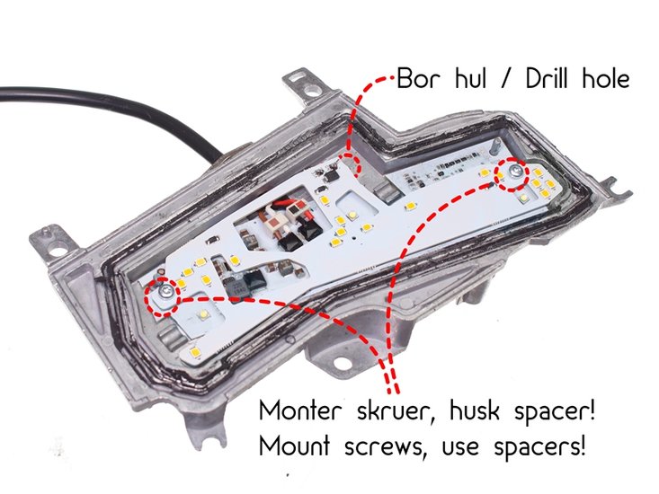 Foglight Scania flasher strobe