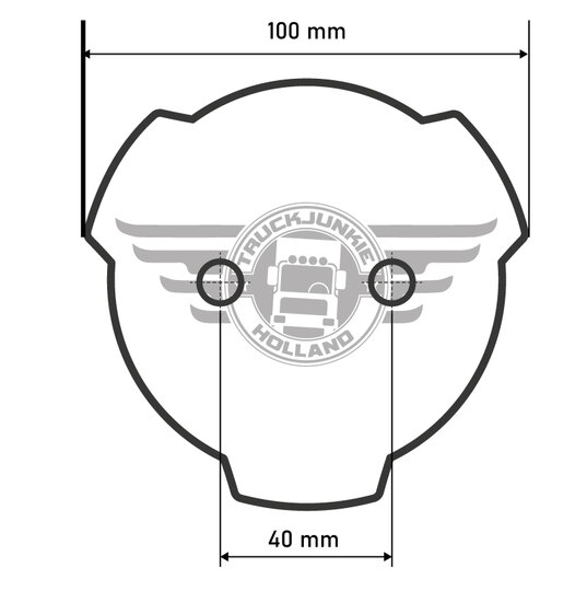 AMBRA - EMBLEMA ILLUMINATO &quot;DE LUXE&quot; - IP65