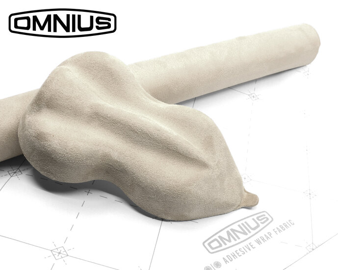 OMNIUS - ADHESIVE WRAP FABRIC - ALCANTARA - IVORY