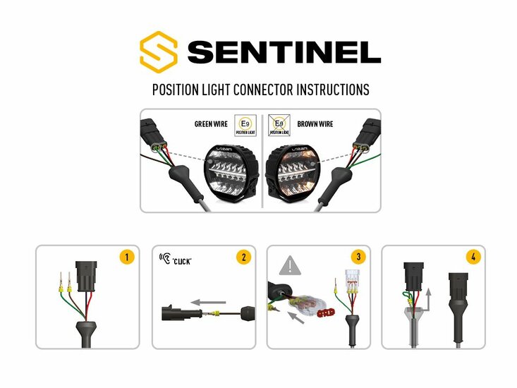 LAZER - LED SENTINEL BLACK