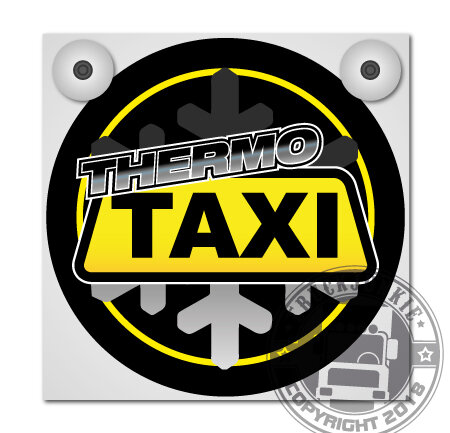 THERMO TAXI - LIGHTBOX DELUXE - SET PIASTRA FRONTALE