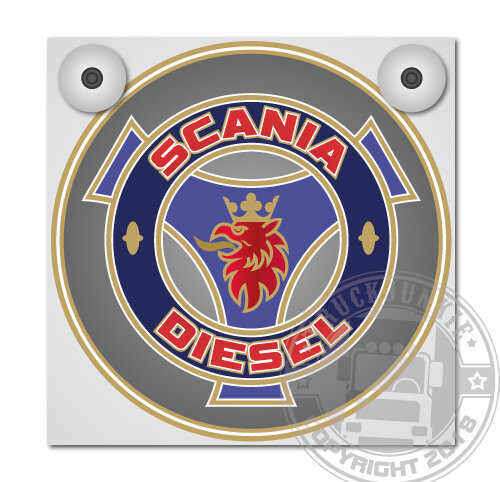 SCANIA DIESEL GRIFFIN - SCATOLA LEGGERA DELUXE - COMPLETO