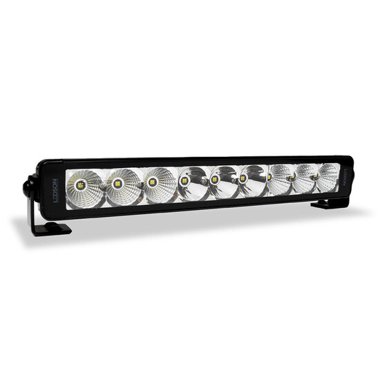 33 cm slim led bar truck  zwart