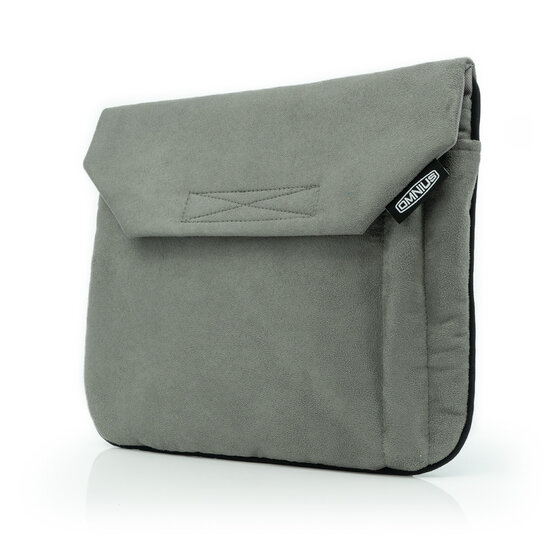 OMNIUS TABLET SLEEVE - GREY ALCANTARA - VELCRO LOCK