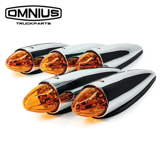 CRAZY DEAL 5X OMNIUS - LAMPADA A SILURO A LED - ARANCIONE