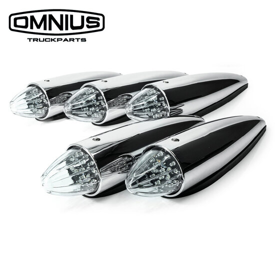 CRAZY DEAL 5X OMNIUS - LAMPADA A SILURO A LED - BIANCO