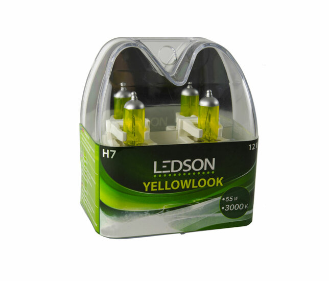 LEDSON - YELLOW LOOK 12V - 2 PEZZI - H7