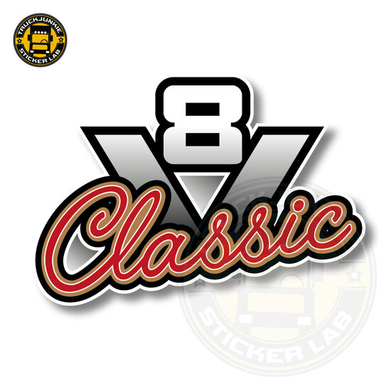 V8 CLASSIC - FULL PRINT ADESIVO