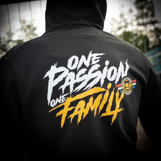 FELPA - TRUCKJUNKIE ONE PASSION ONE FAMILY - GRAVIDANZA