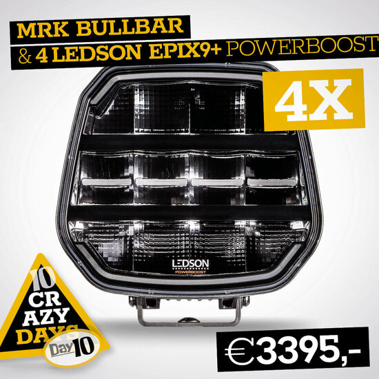 BULLBAR MRK MODEL X CON 4 LEDSON EPIX9+ POWERBOOST