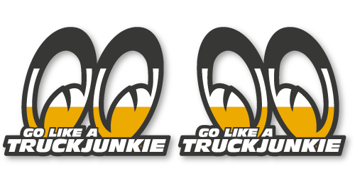 ADESIVO PER FINESTRA - GO LIKE A TRUCKJUNKIE