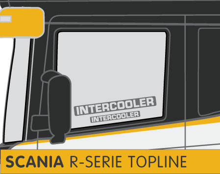 INTERCOOLER OUTLINE ADESIVI - SIDE WINDOW