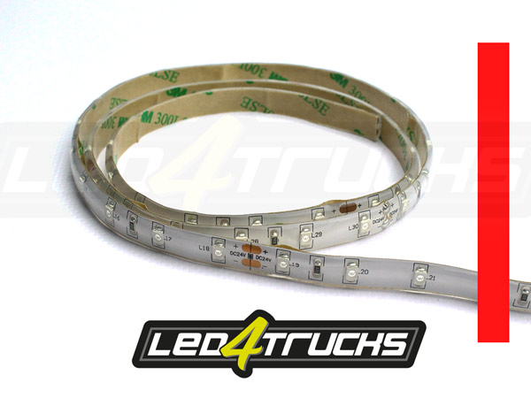 ledstrip 50 cm 24volt rood