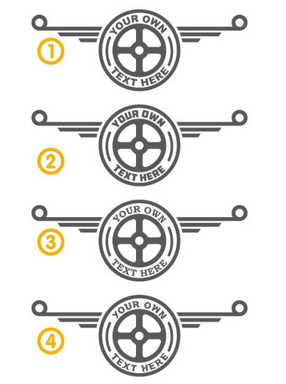 DAF - LOGO CON TESTO PROPRIO