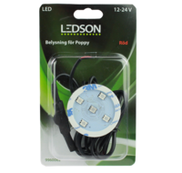 LEDSON - LED POPPY - ROSSO - COLLEGAMENTO DIRETTO - 10-40V.