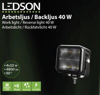 LEDSON VEGA F LED LUCE DI RETROMARCIA / LUCE DI LAVORO 40W