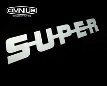 SUPER EMBLEM - ACCIAIO INOSSIDABILE *BLASTIFICATO CON PERLINE DI VETRO*