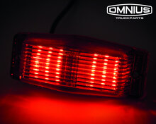 ROSSO -  BRUCIATORE DOPPIO A LED - OMNIUS