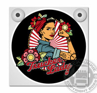 TRUCKER LADY - TATTOO/ROSES - SCATOLA LEGGERA DELUXE - COMPLETO