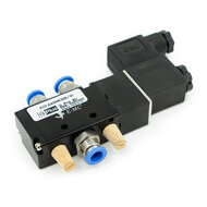 SOLENOID VALVE FOR EXHAUST VALVE