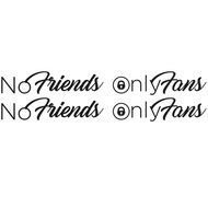 NO FRIENDS ONLY FANS - SET DI ADESIVI