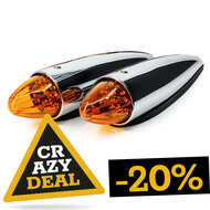 CRAZY DEAL 2X OMNIUS - LAMPADA A SILURO A LED - ARANCIONE