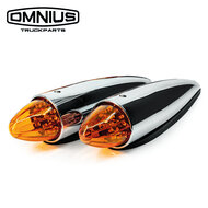 CRAZY DEAL 2X OMNIUS - LAMPADA A SILURO A LED - ARANCIONE