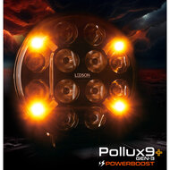 LEDSON - Pollux9+ STROBE - LED FARO DI PROFONDI&Agrave; CON STROBO - LUCI POSIZIONE BIANCA / ARANCIONE -120W