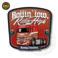 ROLLIN&#039; LOW RONNY CEUSTERS - FULL PRINT ADESIVO