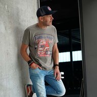 T-SHIRT - RONNY CEUSTERS | LAAKDAL - ROLLIN LOW RIDING HIGH - ZINCO