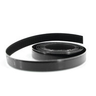 Pneumatico per gancio in velcro nero - 225 cm