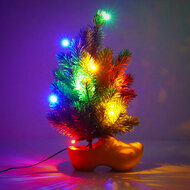 MINI ALBERO DI NATALE ALLRIDE CON LED E ZOCCOLO