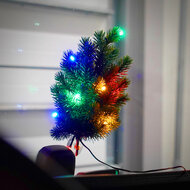 MINI ALBERO DI NATALE ALLRIDE CON LED - 18,5x15x10cm