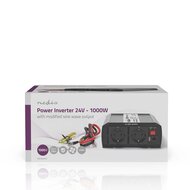 INVERTER NEDIS ONDA SINUSOIDALE MODIFICATA 24V 1000W | POTENZA DI PICCO 2000W