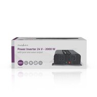 INVERTER NEDIS ONDA SINUSOIDALE PURA 24V 2000W | POTENZA DI PICCO 4000W