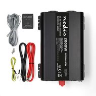 INVERTER NEDIS ONDA SINUSOIDALE PURA 24V 2000W | POTENZA DI PICCO 4000W