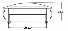 BIANCO - FARETTO PER INTERNI 24V