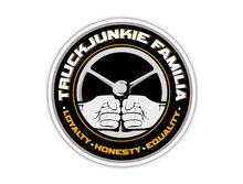 TRUCKJUNKIE FAMILIA - ADESIVO CON STAMPA COMPLETA