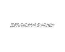 INTERCOOLER OUTLINE ADESIVI - SIDE WINDOW