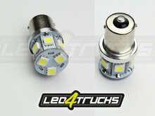 BIANCO CALDO - 9xSMD LED 10-30V - BA15s