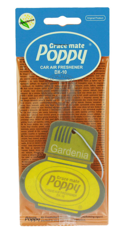 POPPY AIRFRESHNER HANGER GARDENIA