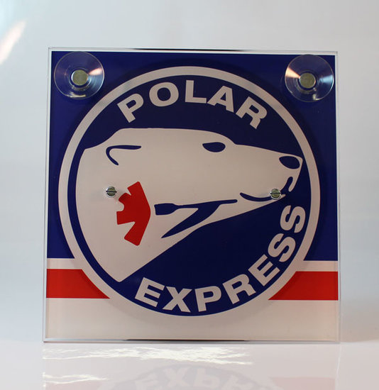 POLAR EXPRESS ROSSO/BLU - LIGHTBOX DELUXE - SET PIASTRA FRONTALE