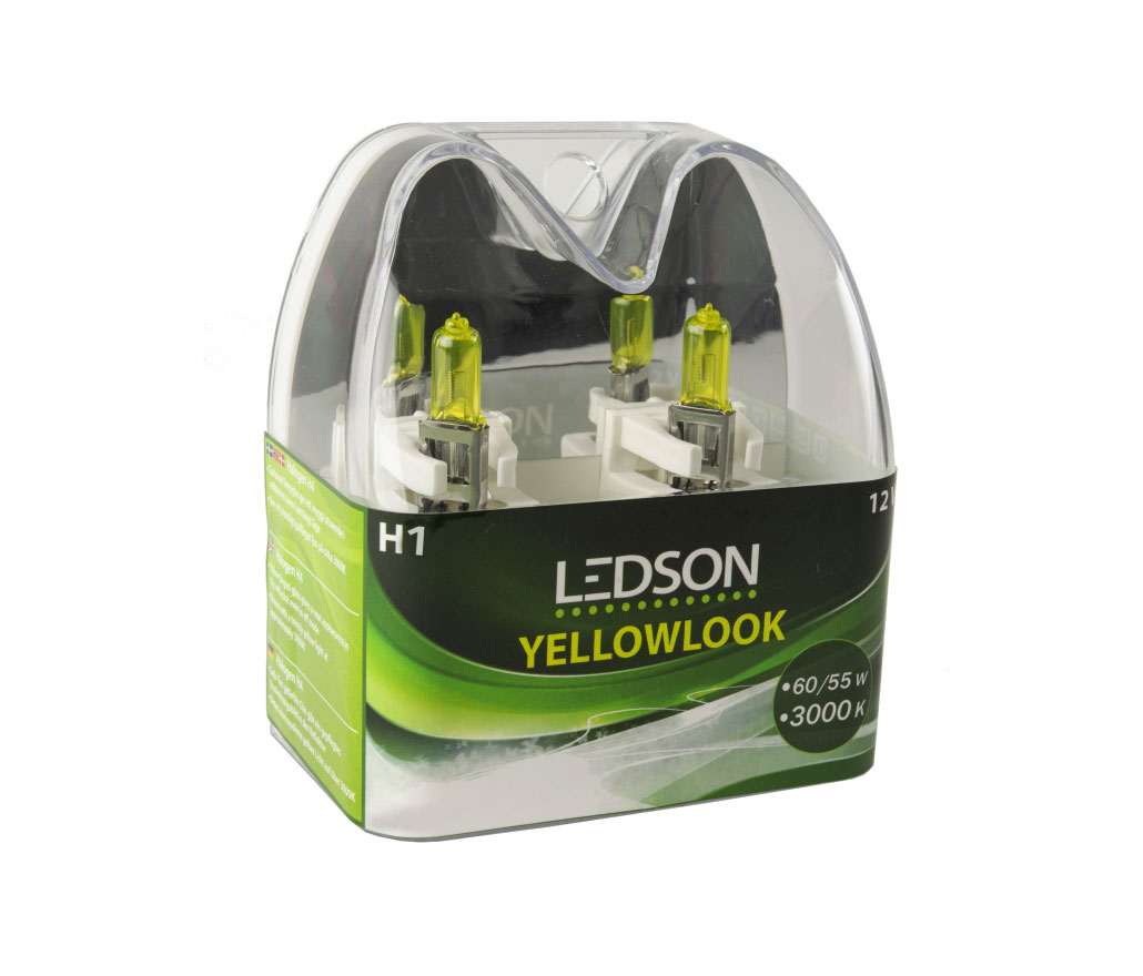 LEDSON - YELLOW LOOK 12V - 2 PEZZI - H1