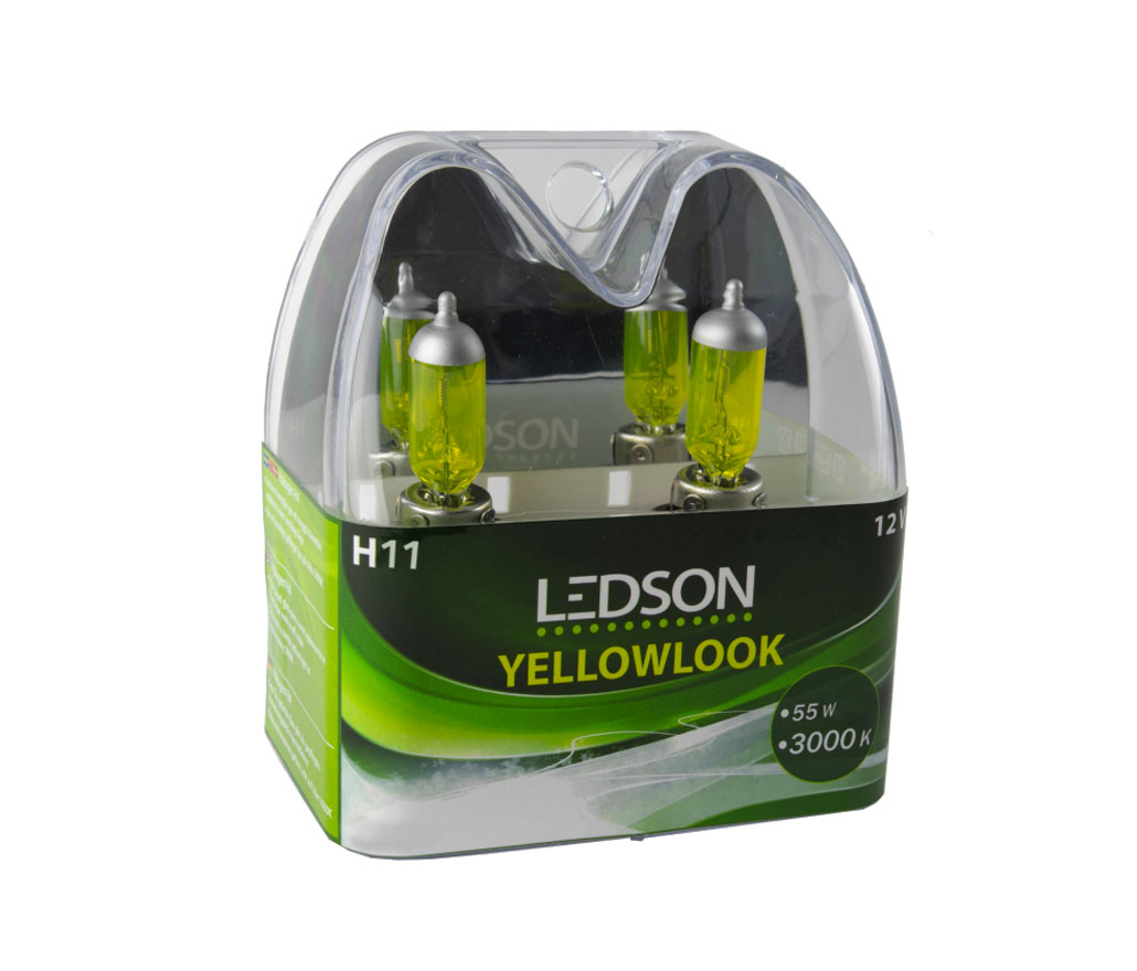 LEDSON - YELLOW LOOK 12V - 2 PEZZI - H11